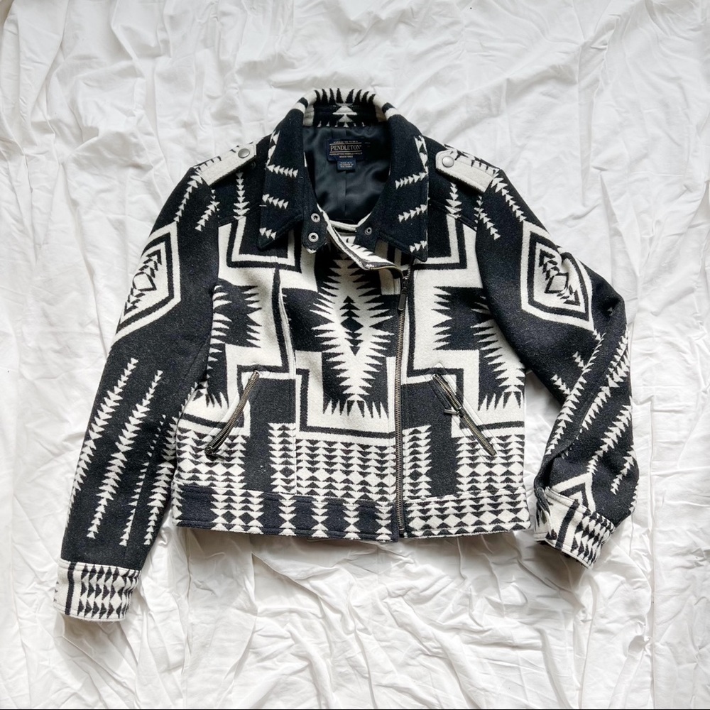 Pendleton Harding Wool Moto Jacket
